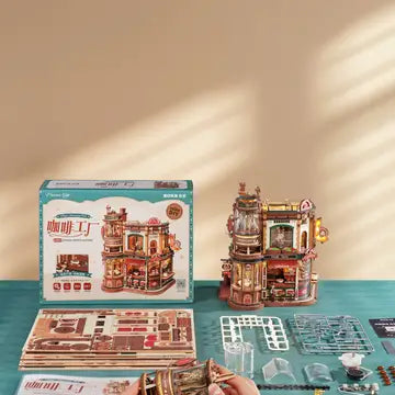 ROKR Dream Coffee Factory Mechanical Kit