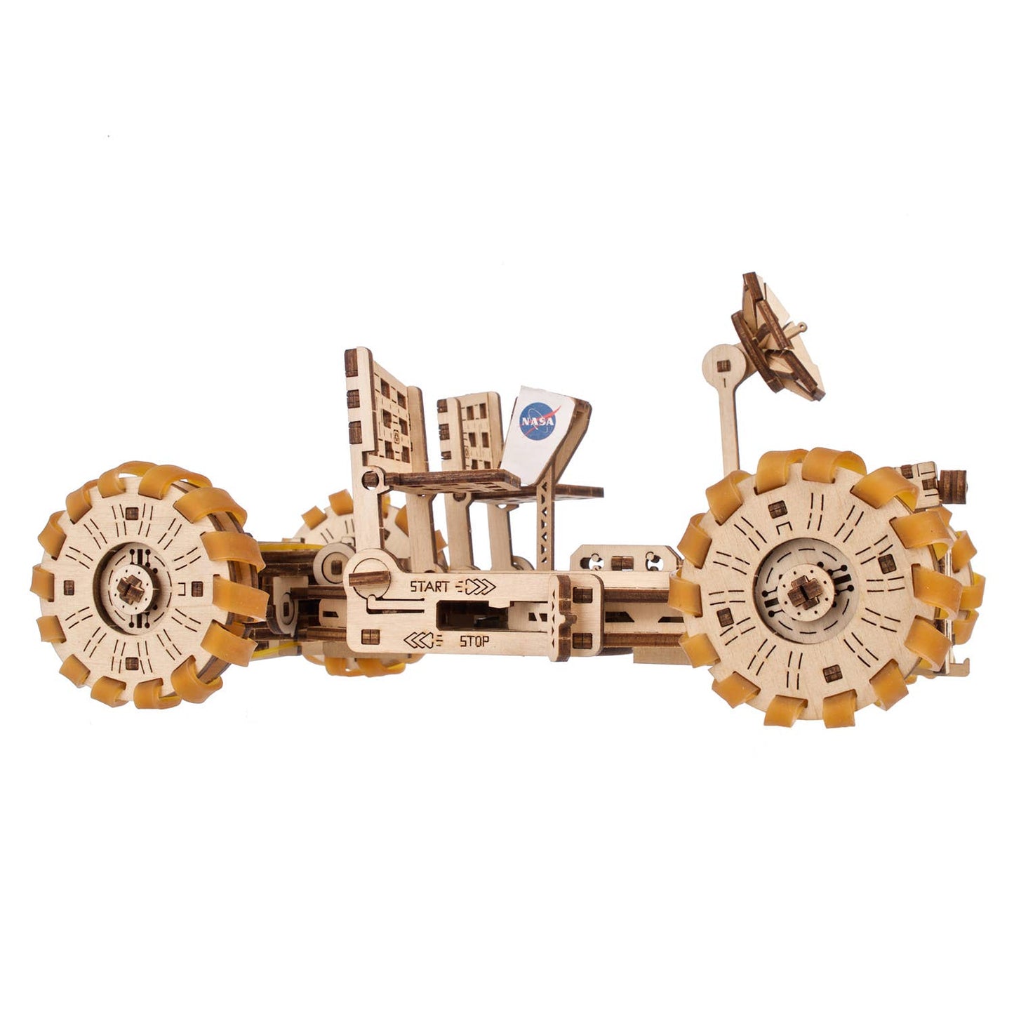 Ugears NASA Lunar Rover | 319-Piece 3D Wooden Puzzle