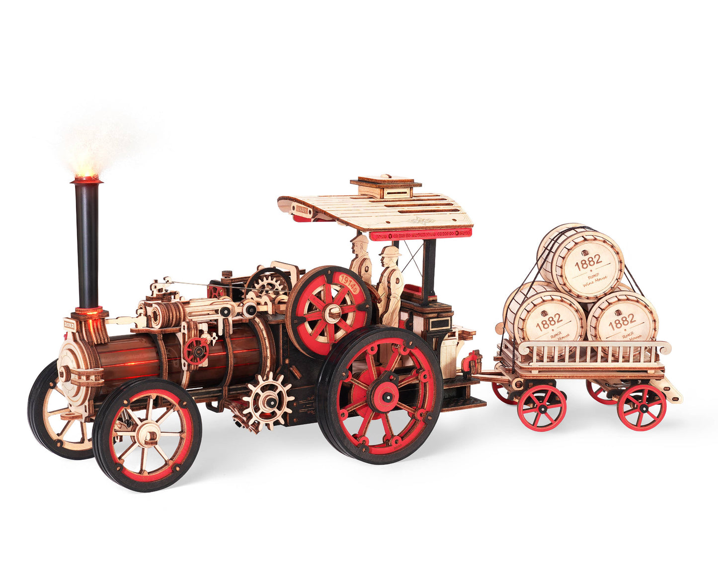 ROKR Steam Engine DIY Mechanical Kit