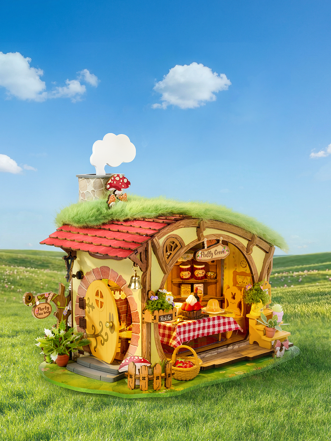 Rolife Fluffy Grove DIY Miniature House Kit