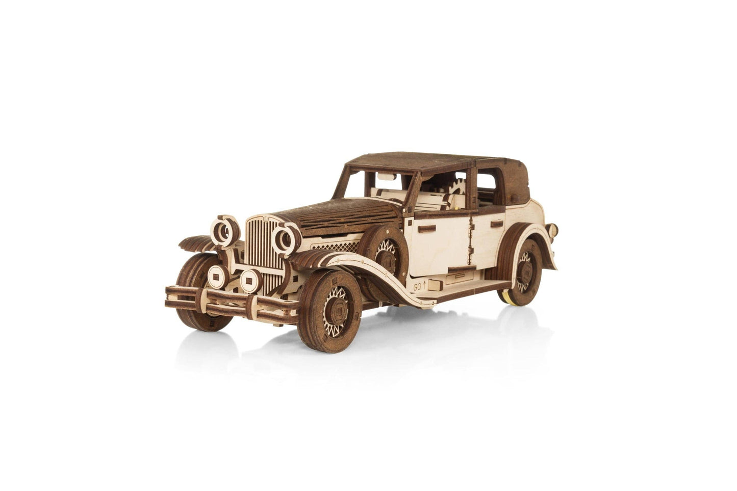 EWA Ferdinand A Mechanical Wooden Car