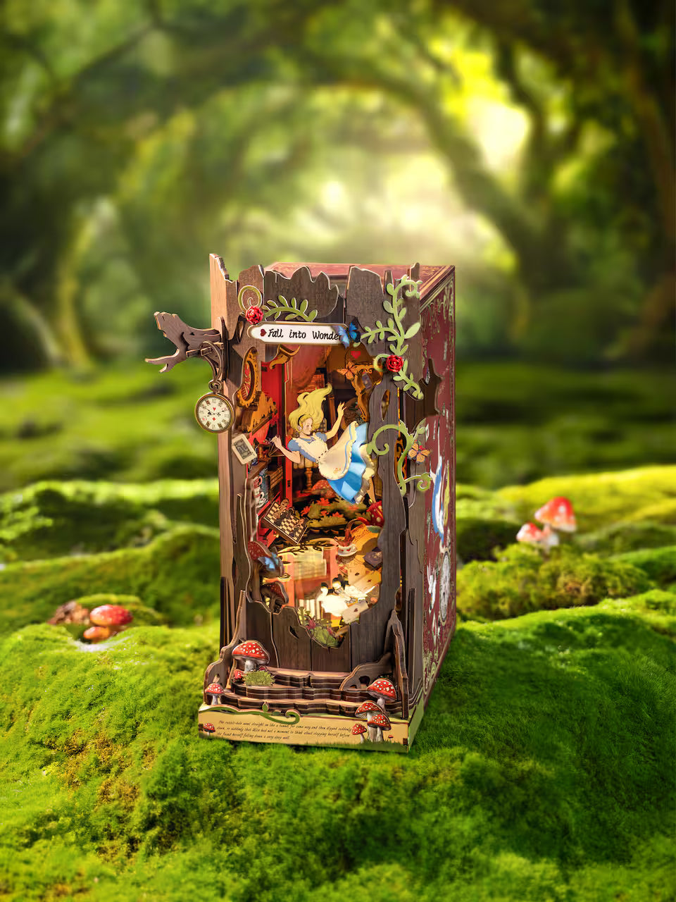 Rolife Fall into Wonder DIY Book Nook Kit