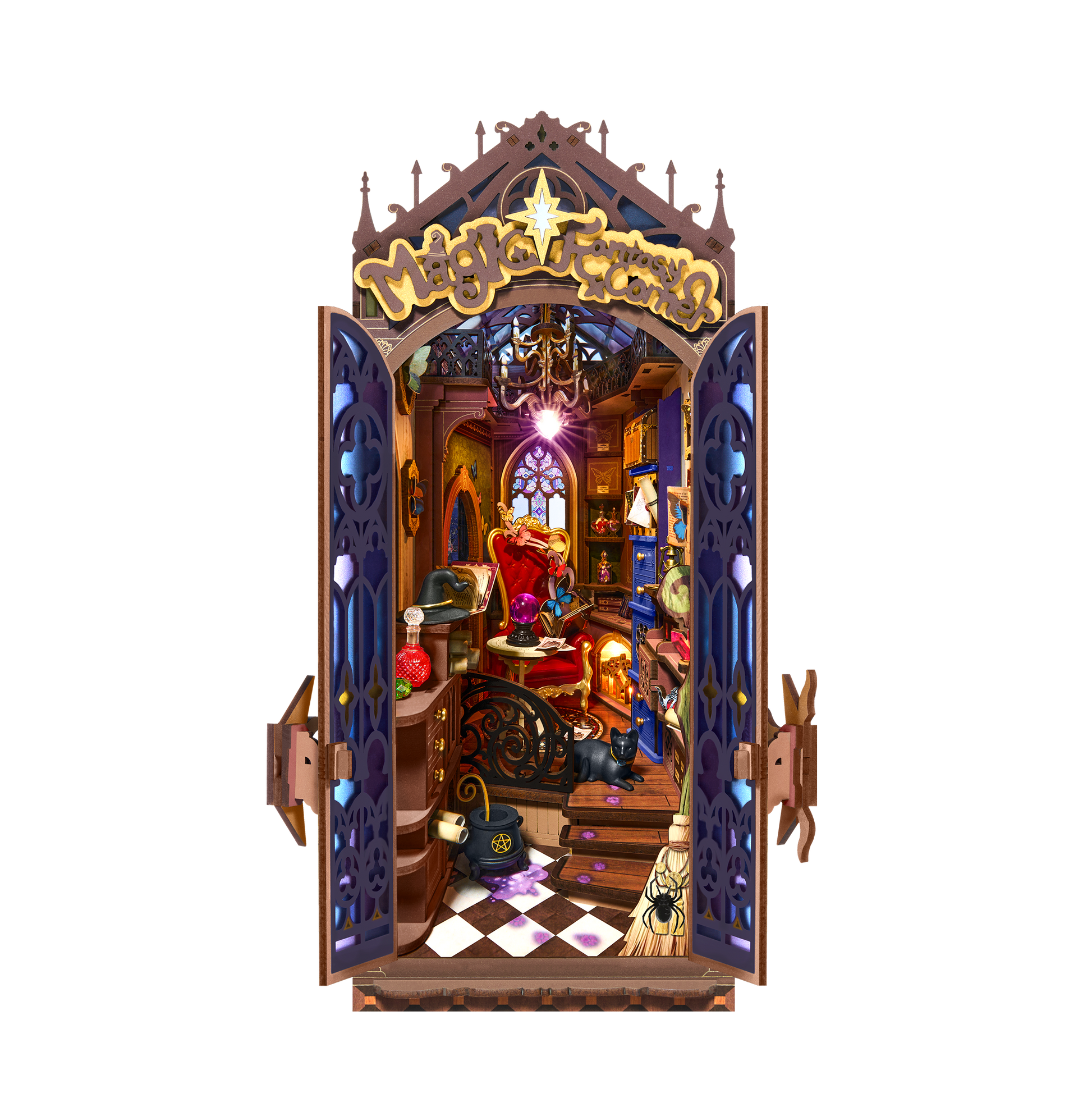 Rolife Magic Fantasy Corner Book Nook Kit