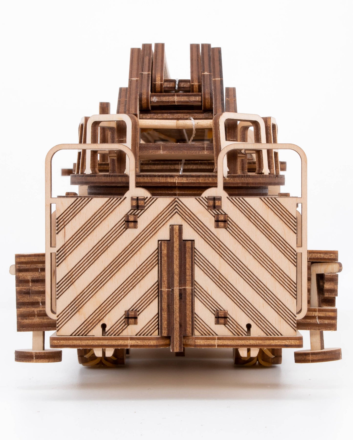 EWA Firetruck Mechanical Wooden Model