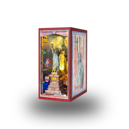 Statue of Liberty — DIY Book Nook Kit with LED Light
