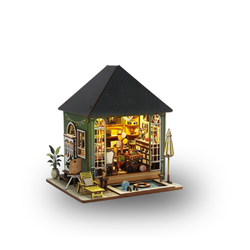 Pool Party DIY Miniature House Kit