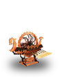 ROKR Viking Dragon Ship 3D Wooden Model