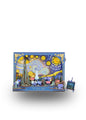 The Starry Night — DIY 3D Wooden Puzzle Wall Art with Night Light